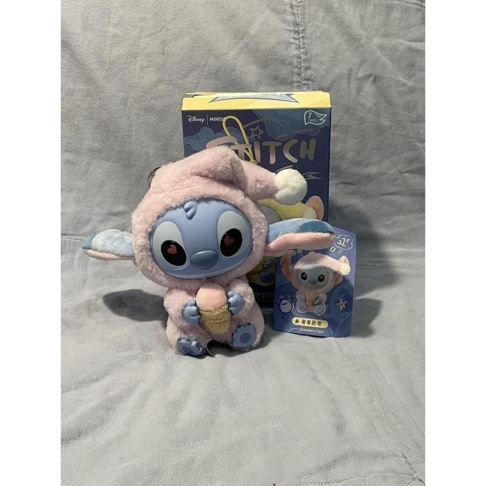 NEW (US) MINISO x Disney Stitch Eat Something Before Sleep - Strawberry Cone